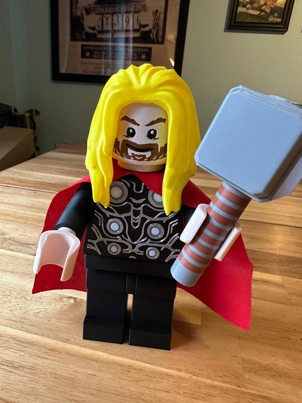Black Thor Lego inspired